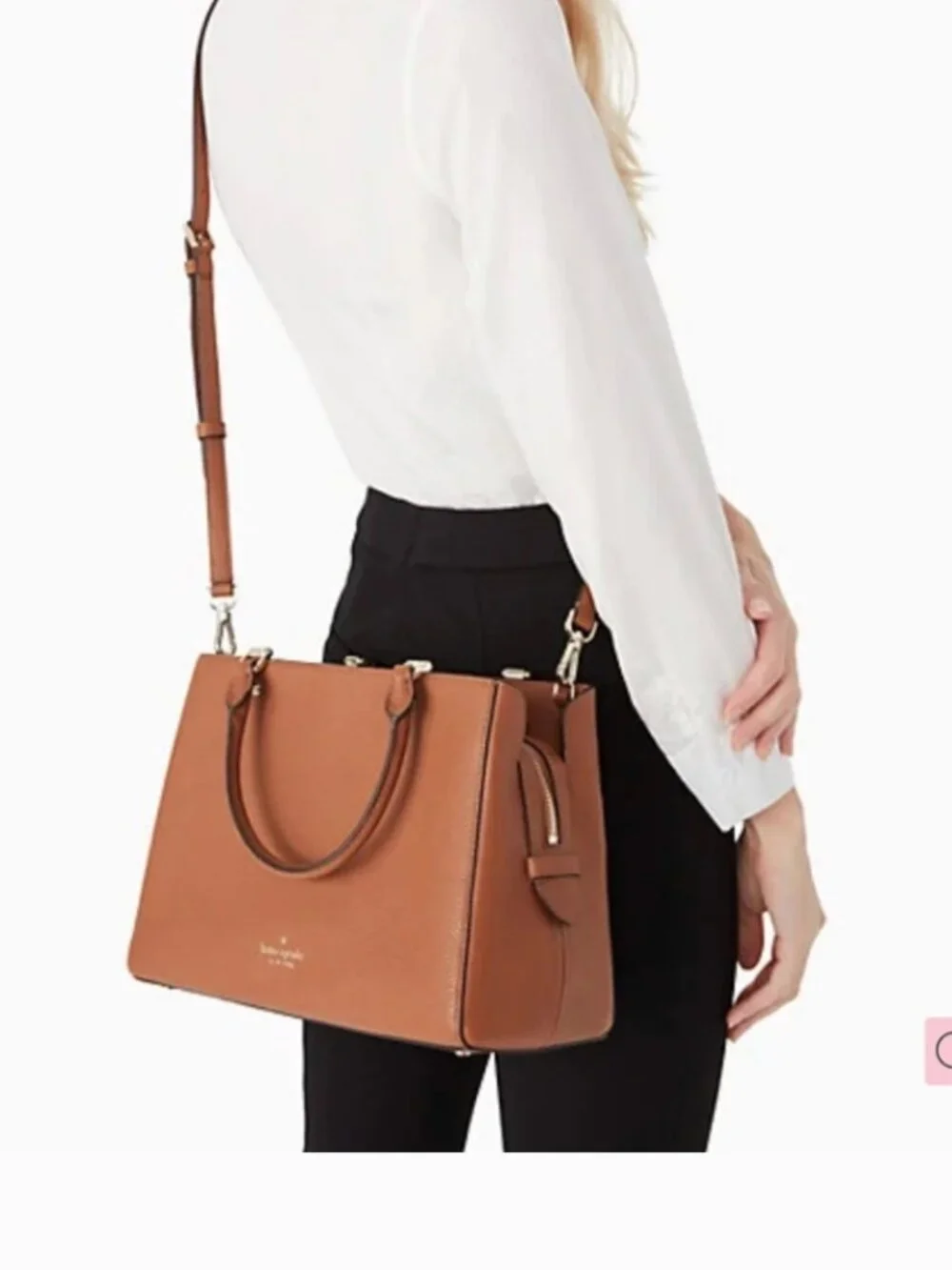 Kate Spade Purse (Leila Medium Triple Comp)